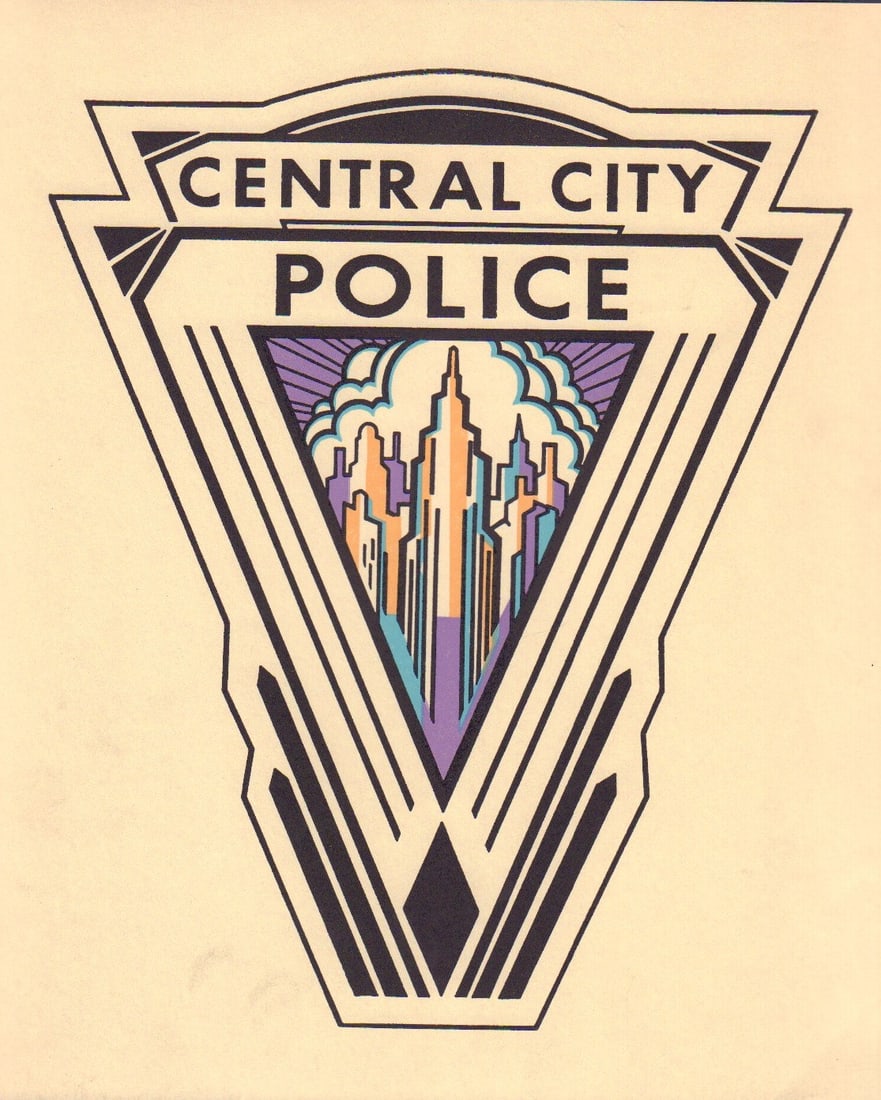 Central City prop Police decal (1 of 1)