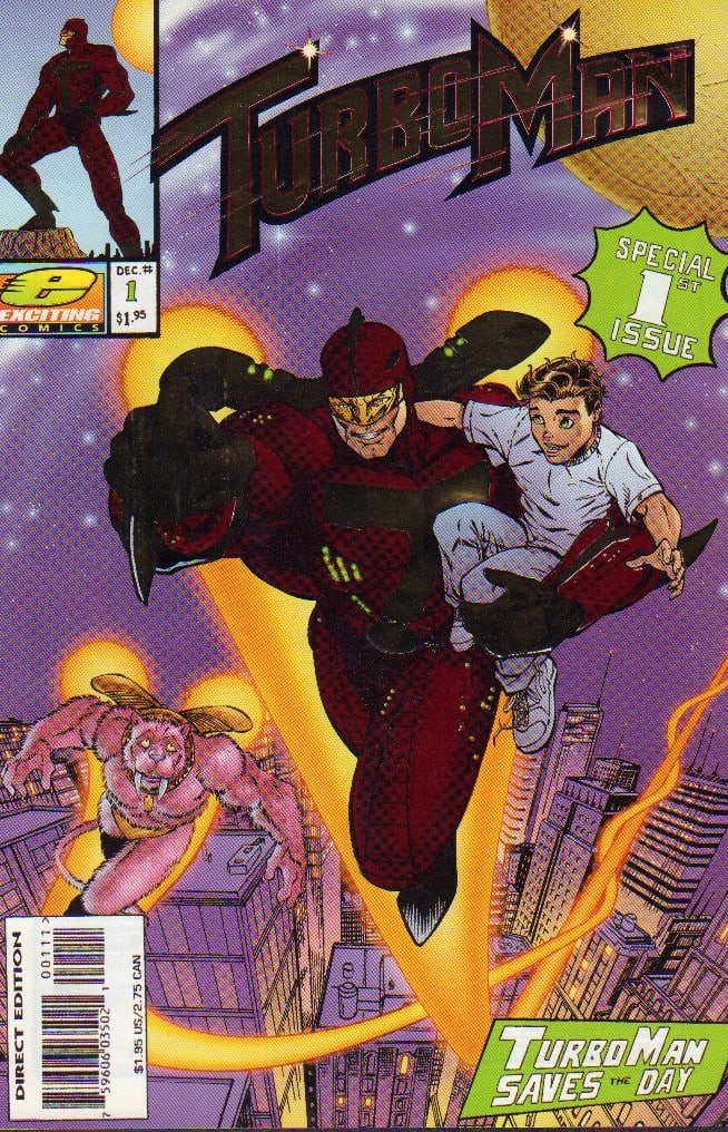 Jingle All the Way prop Turboman comic book (1 of 1)