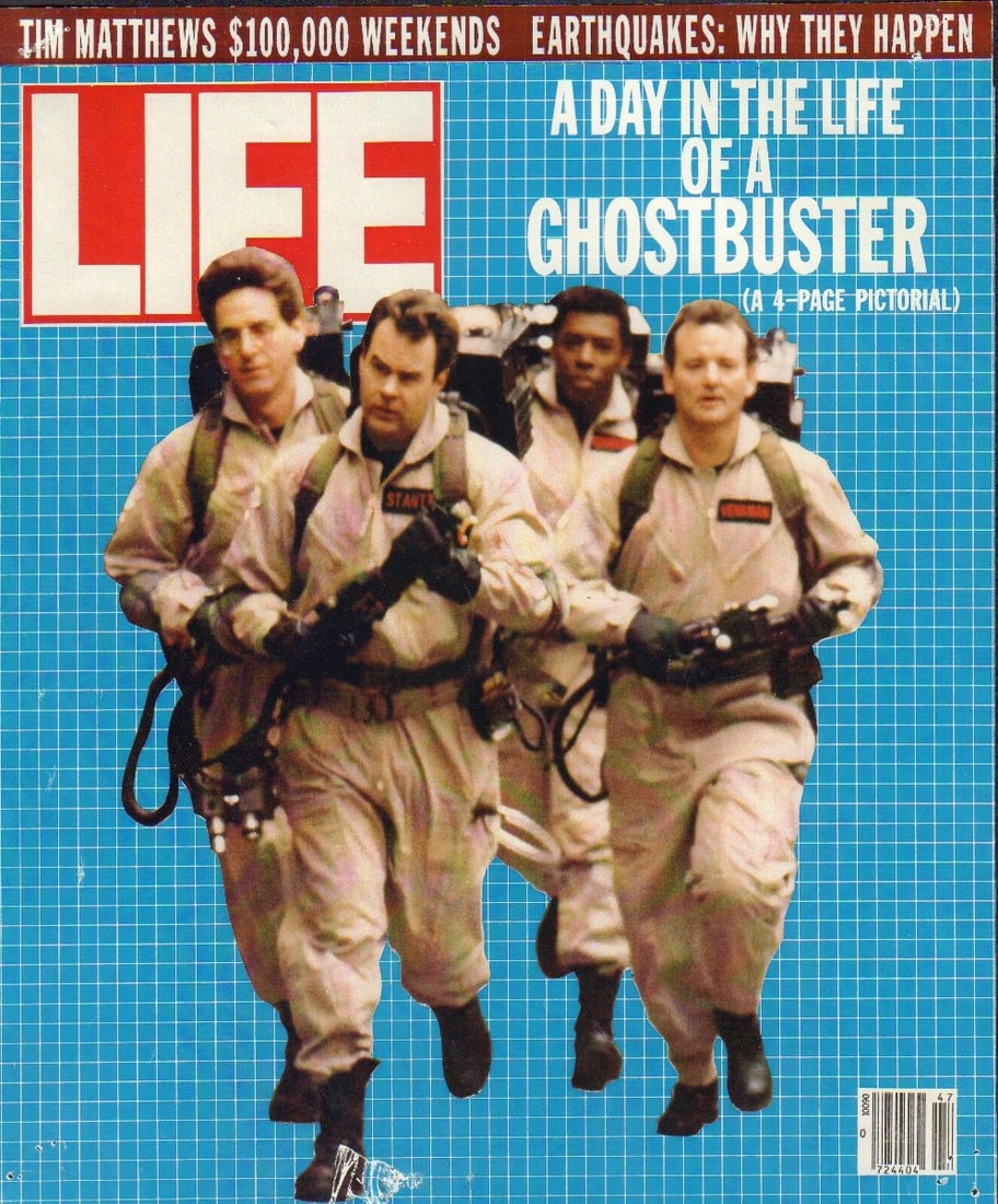 Ghostbusters II prop magazine cover (1 of 1)