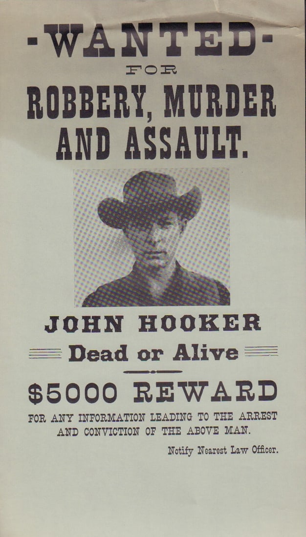 Gunsmoke Prop Wanted Poster (1 of 1)