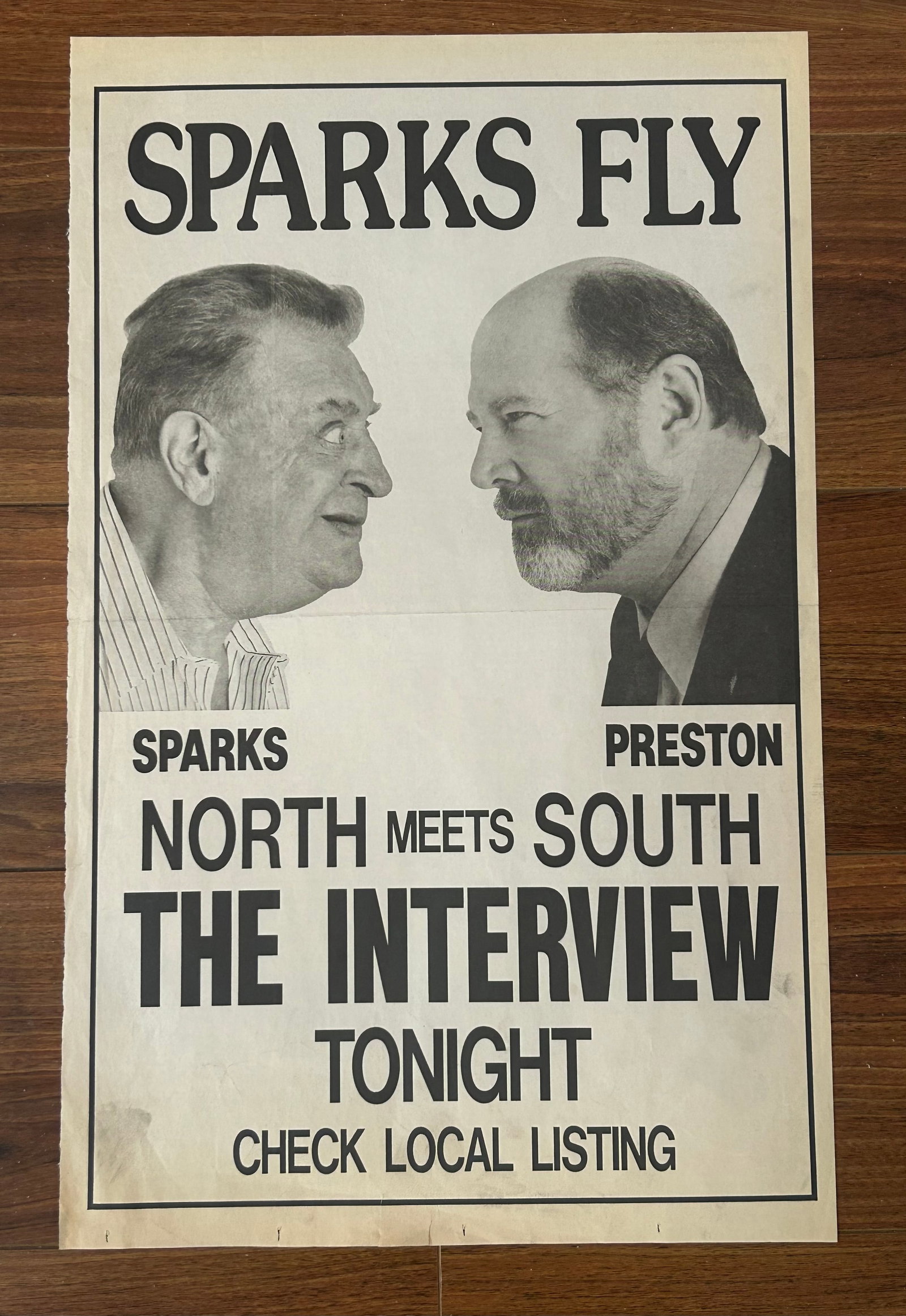 Wally Sparks prop newspaper: A prop newspaper seen on screen in the Rodney Dangerfield movie with COA from Piece of the Past and prop house Earl Hayes Press who made it
