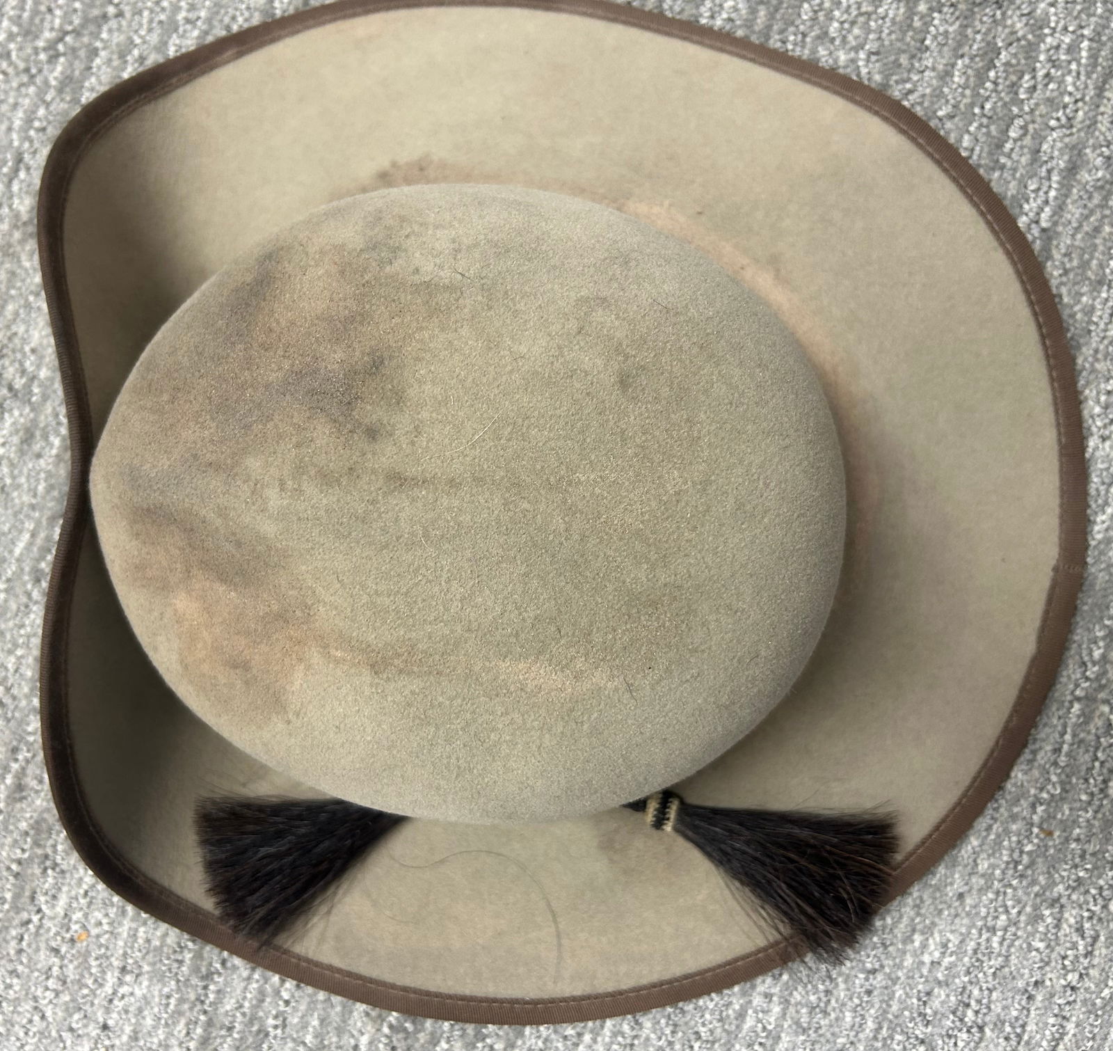 Tombstone replica hat signed (1 of 2)