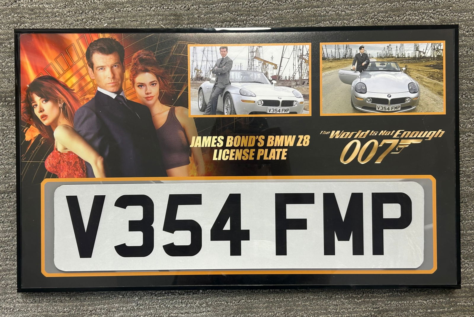 James Bond license tag (1 of 1)