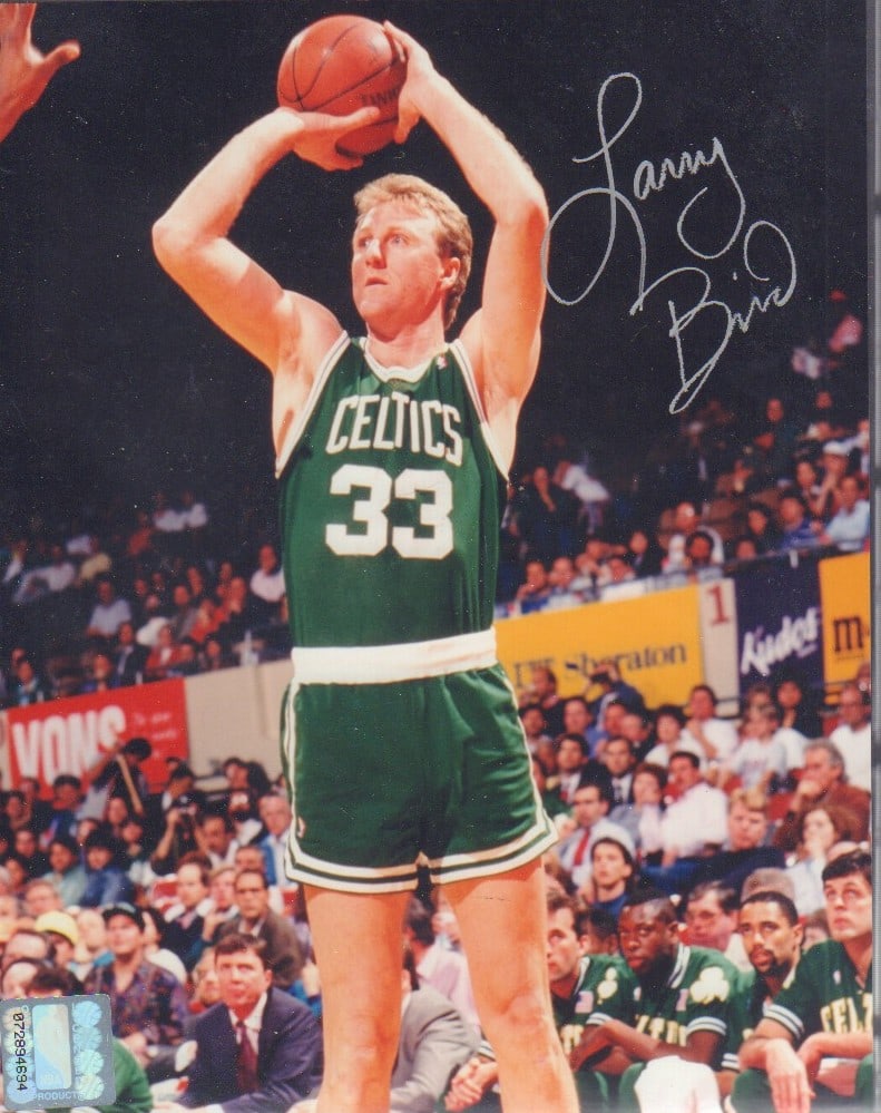 Larry Bird signed photo (1 of 1)