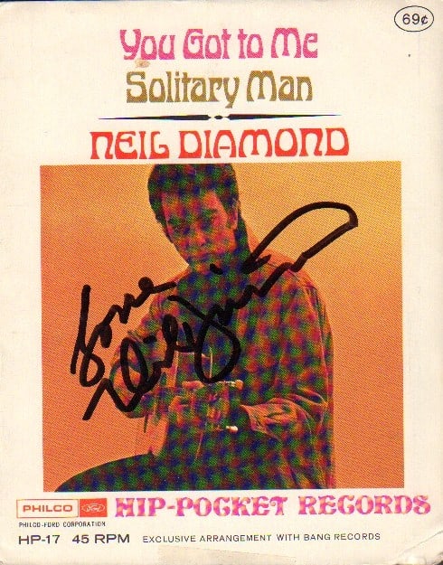 Neil Diamond rare signed record (1 of 1)