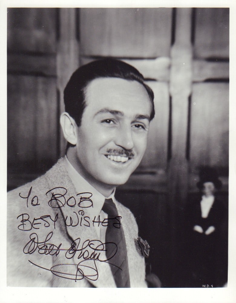 Walt Disney signed photo (1 of 1)