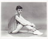 Audrey Hepburn signed photo