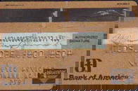 Marlon Brandos personal credit card