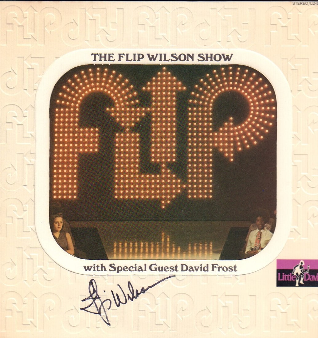 Flip Wilson signed LP (1 of 1)