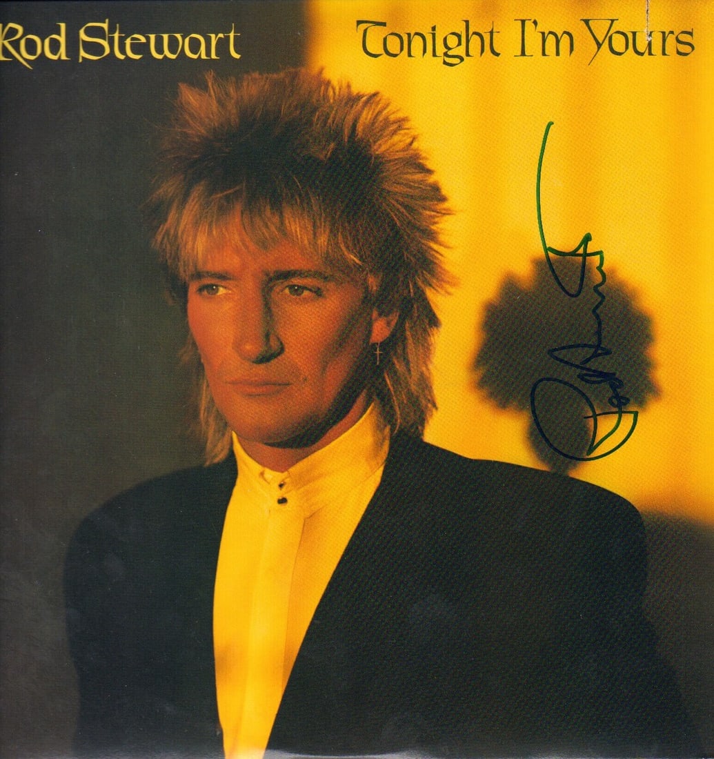 Rod Stewart signed LP (1 of 1)