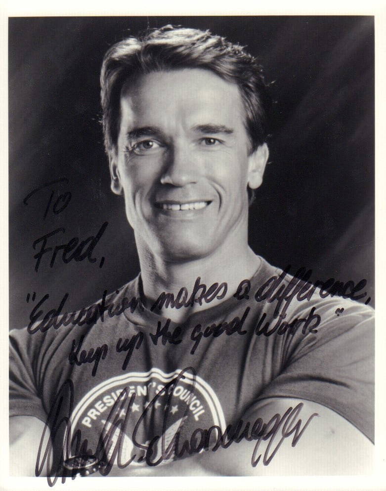 Arnold Schwarzenegger Signed Photo Auction