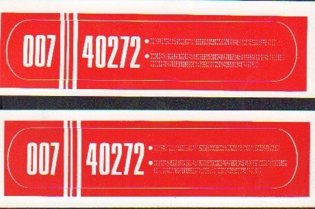Star Trek Next Generation prop ship decals (1 of 1)