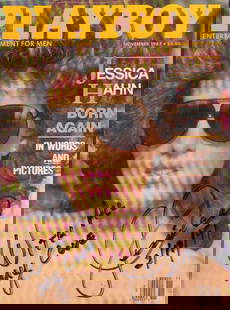 Jessica Hahn Playboy Nude Signed Photograph