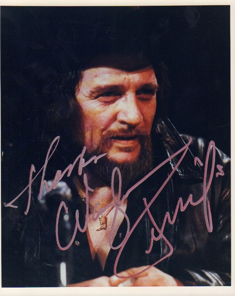 Waylon Jennings signed photograph (1 of 1)