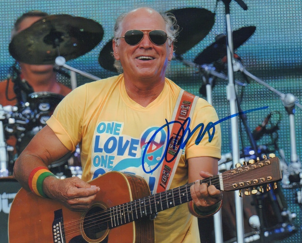 Jimmy Buffett signed photograph (1 of 1)