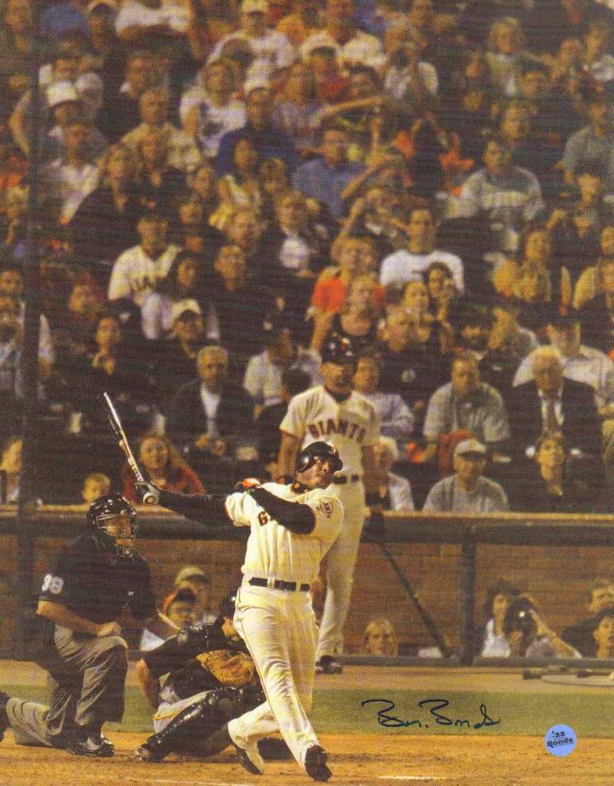 Barry Bonds signed 11x14 photograph (1 of 1)