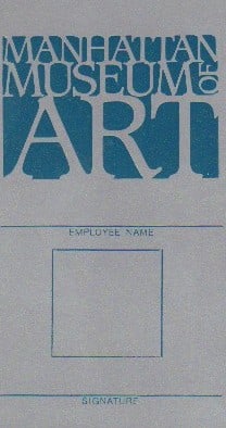 Ghostbusters II prop ID card (1 of 1)