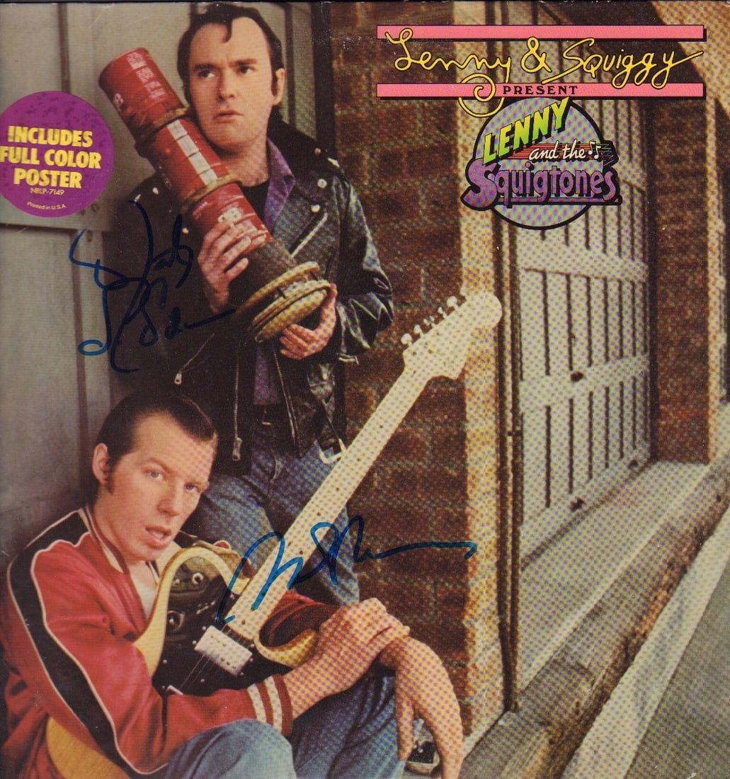 Lenny and the Squigtones rare signed LP (1 of 1)