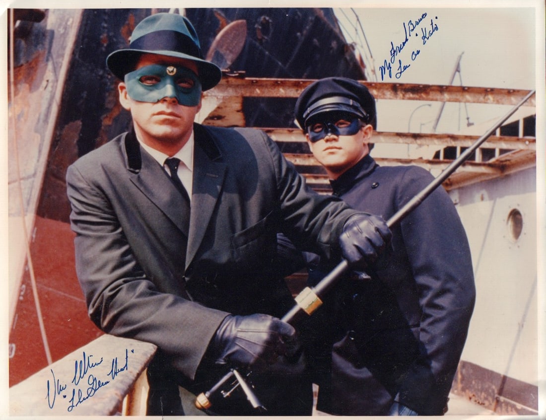 Van Williams signed 11x14 Green Hornet photograph (1 of 1)