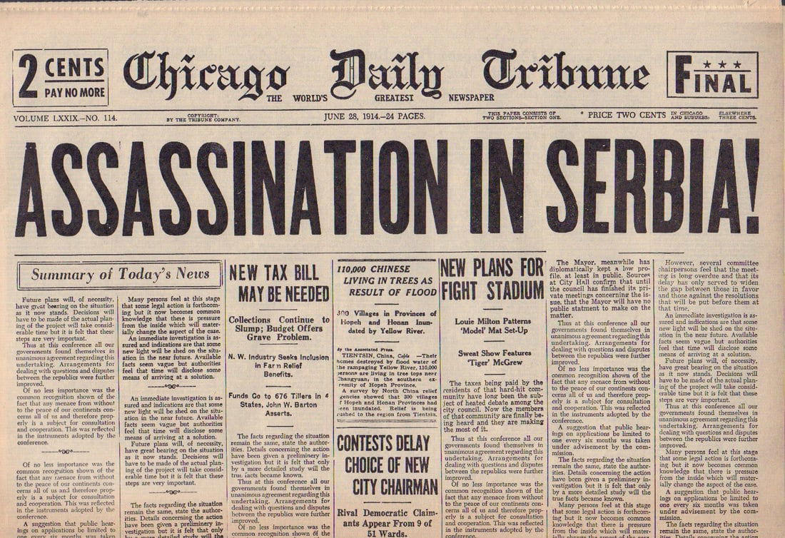 Showboat prop newspaper # 2 (1 of 1)