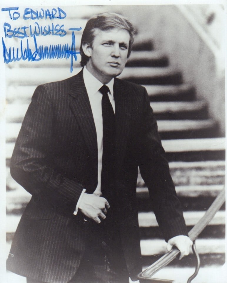 Donald Trump signed photograph (1 of 1)