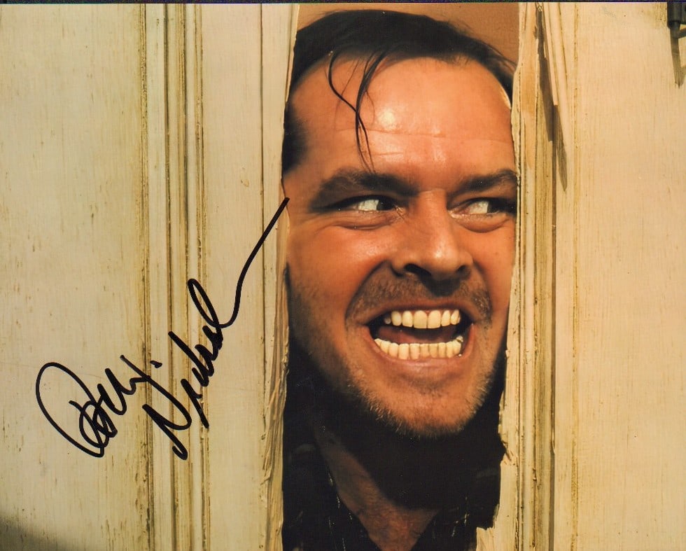 Jack Nicholson signed photograph (1 of 1)