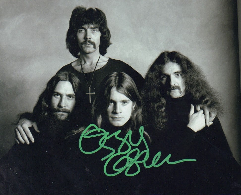 Ozzy Osbourne signed photograph (1 of 1)