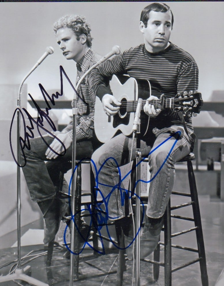 Simon and Garfunkle signed photograph (1 of 1)
