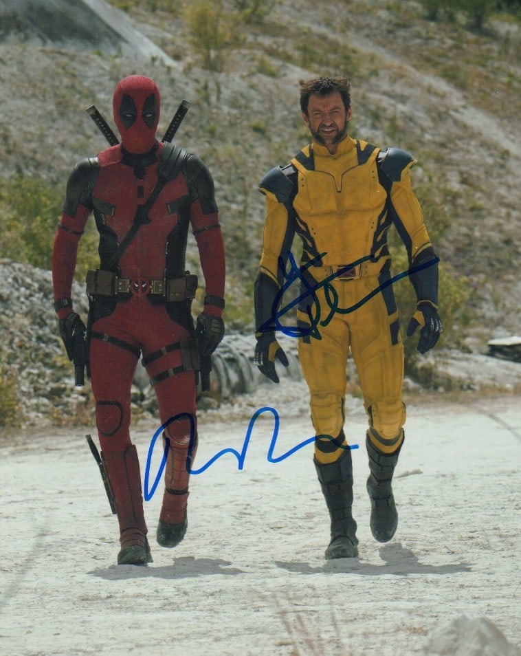 Deadpool and Wolverine signed photograph (1 of 1)