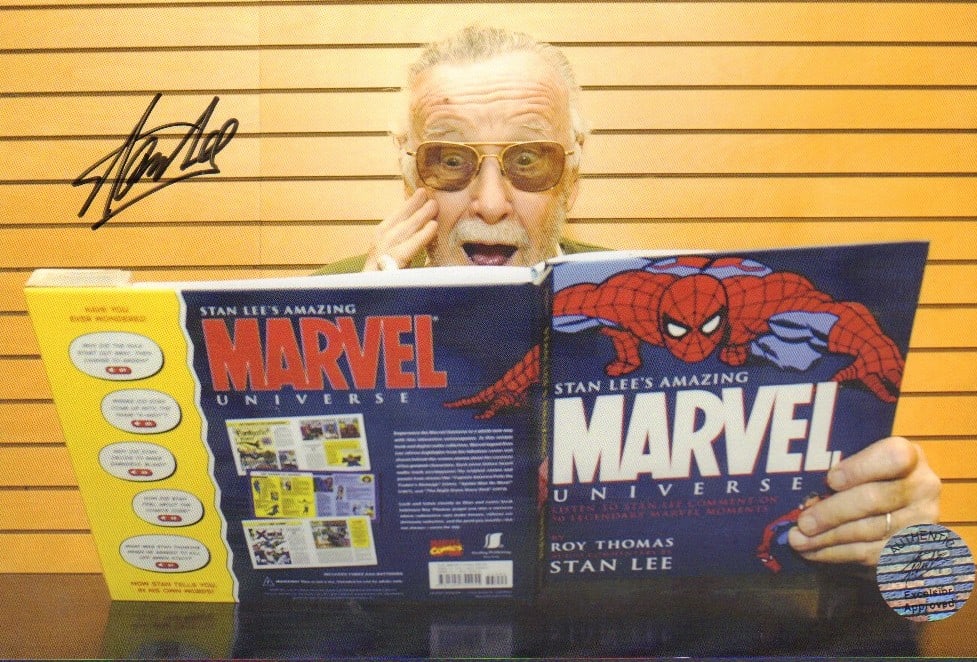 Stan Lee signed photograph (1 of 1)