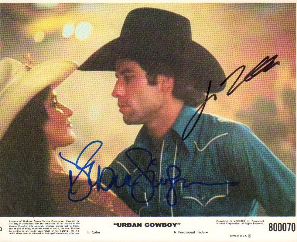 Urban Cowboy signed photograph (1 of 1)