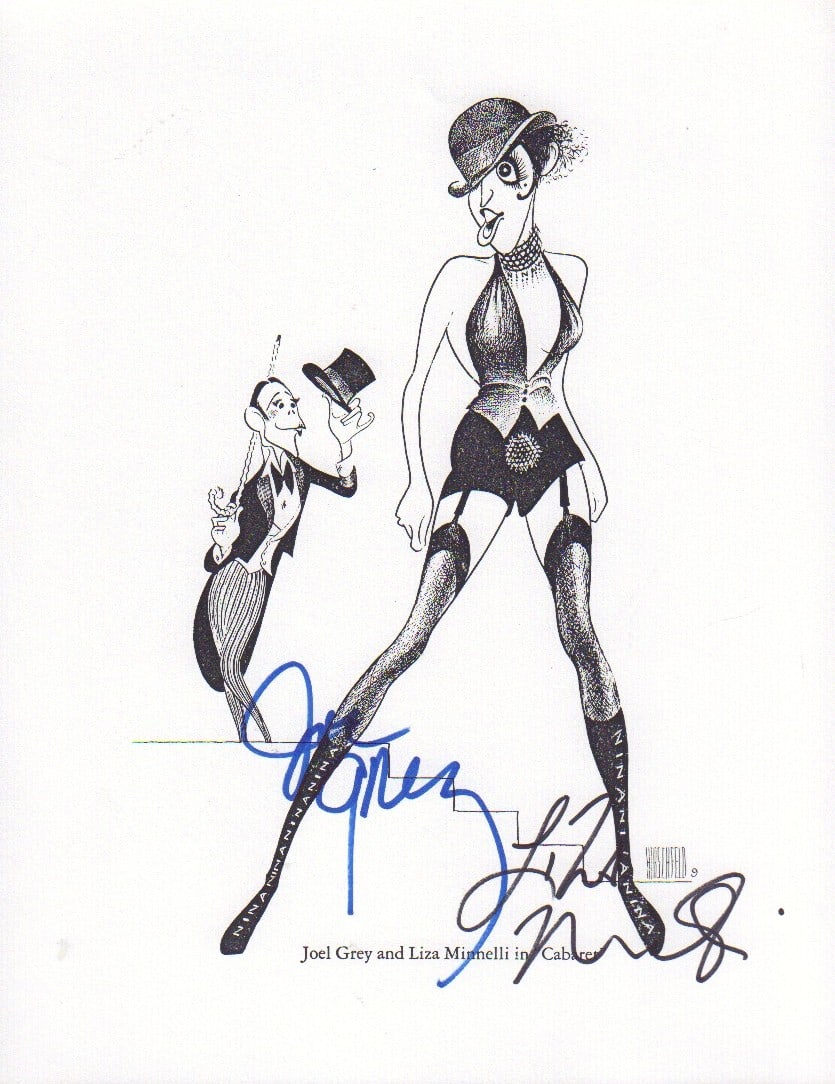 Cabaret signed litho (1 of 1)