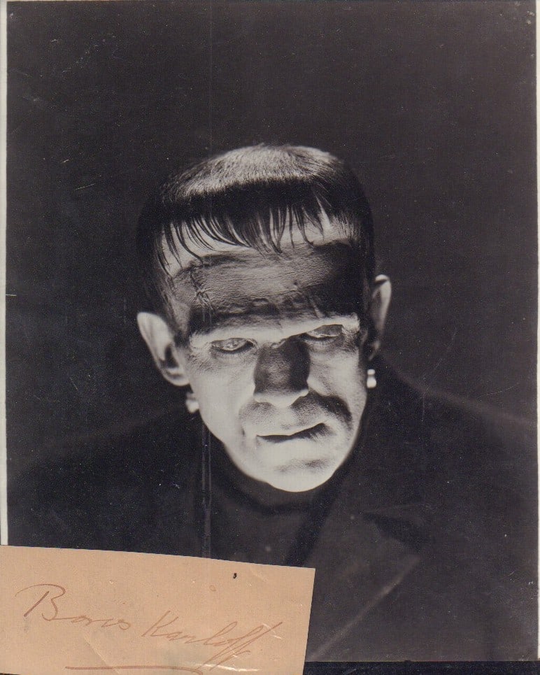 Boris Karloff signature (1 of 1)