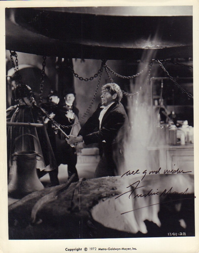 Fredric March signed photograph (1 of 1)