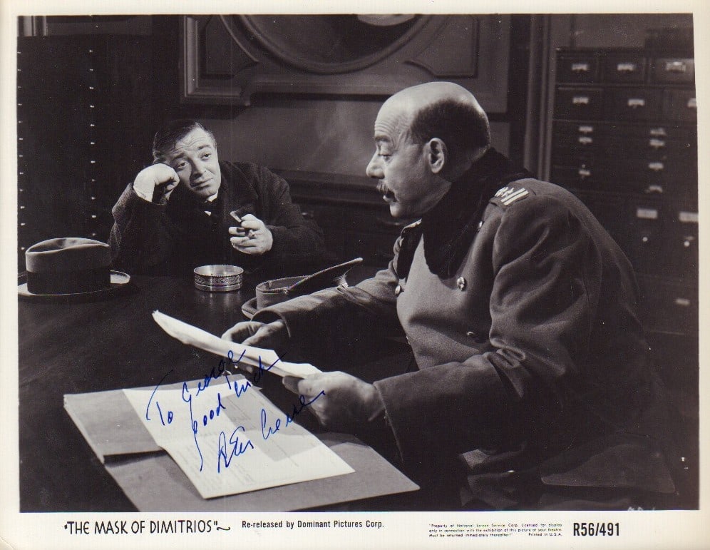 Peter Lorre signed photograph (1 of 1)