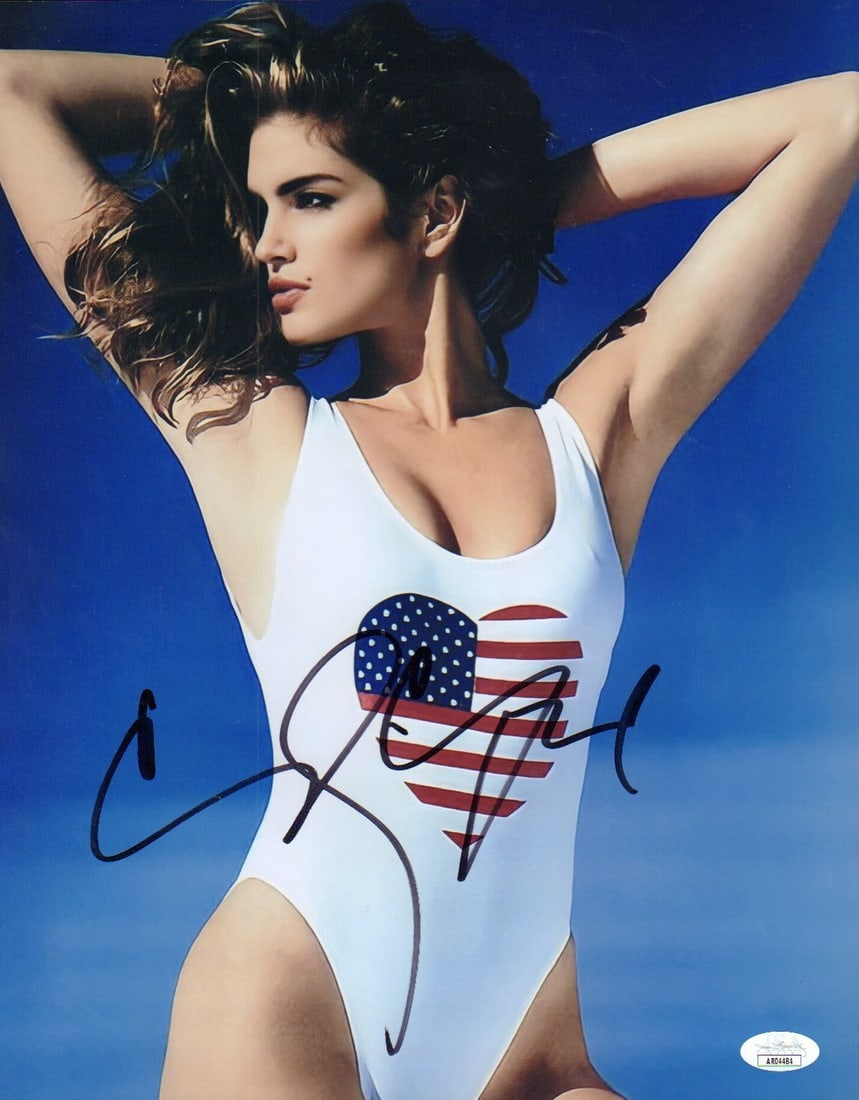 Cindy Crawford signed 11x14 photograph (1 of 1)
