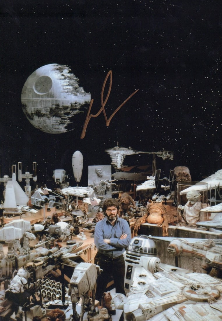 George Lucas signed 10x15 photograph (1 of 1)