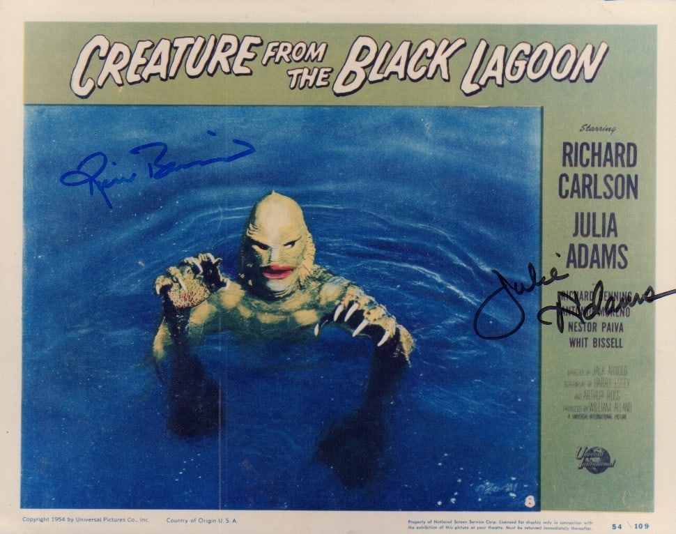 Creature from the Black Lagoon signed photograph (1 of 1)