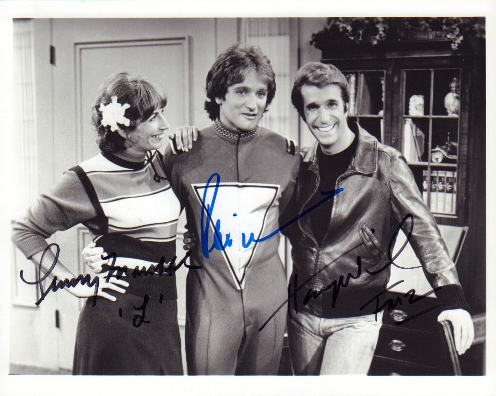 Morks First Appearance signed photograph (1 of 1)