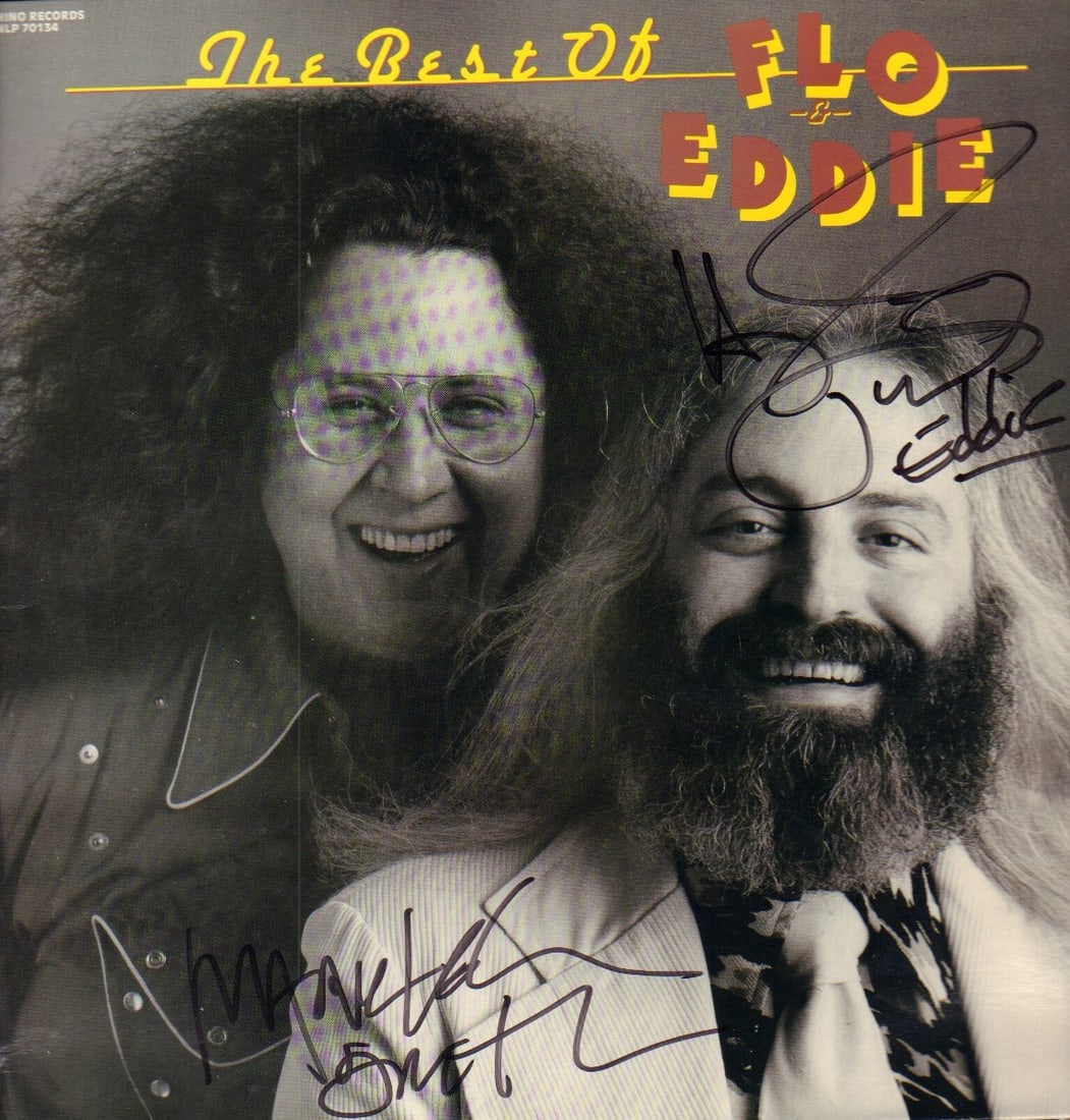 Flo and Eddie signed LP (1 of 1)