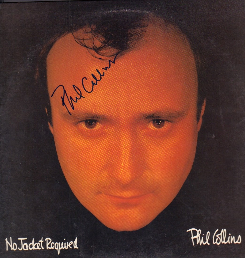 Phil Collins signed LP (1 of 1)