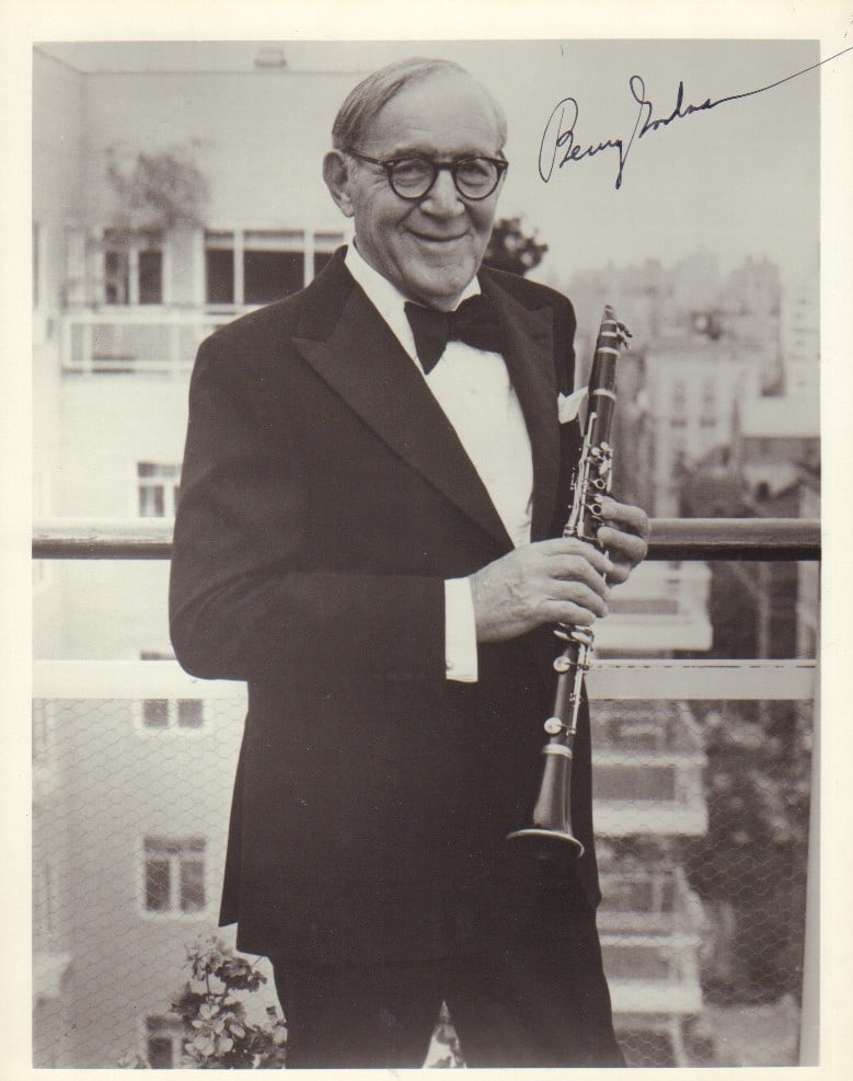 Benny Goodman signed photograph (1 of 1)