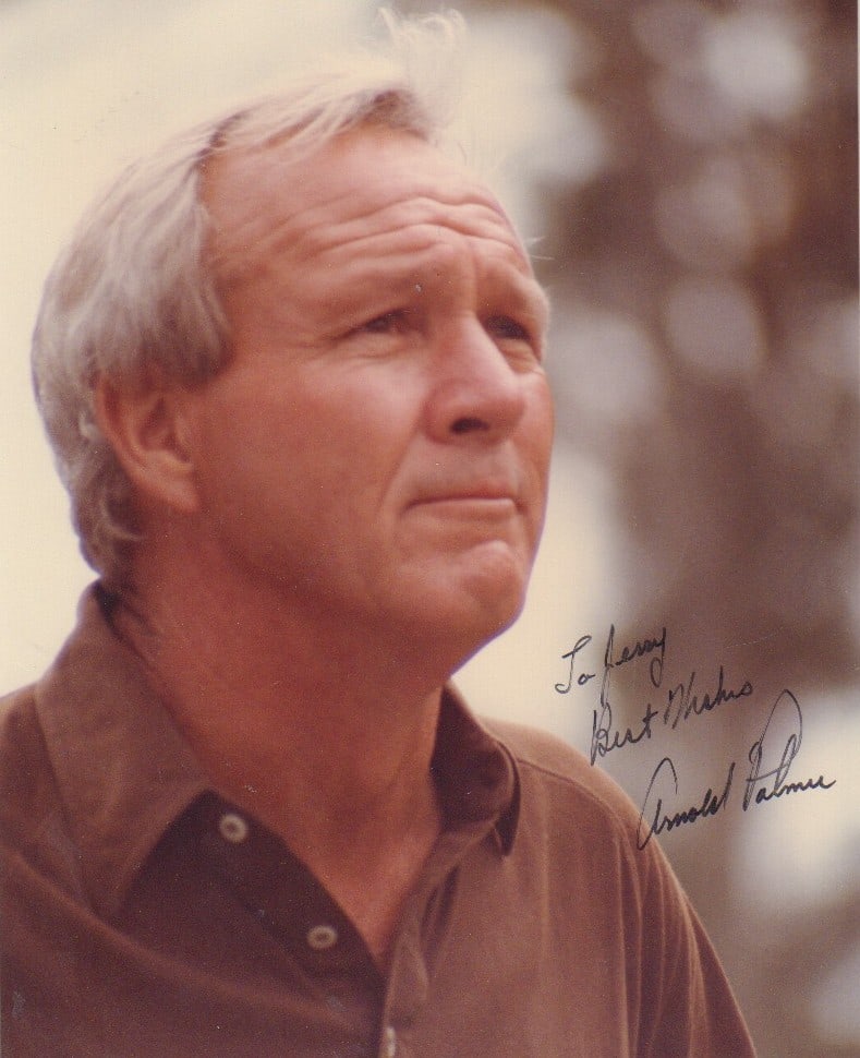 Arnold Palmer signed photograph (1 of 1)
