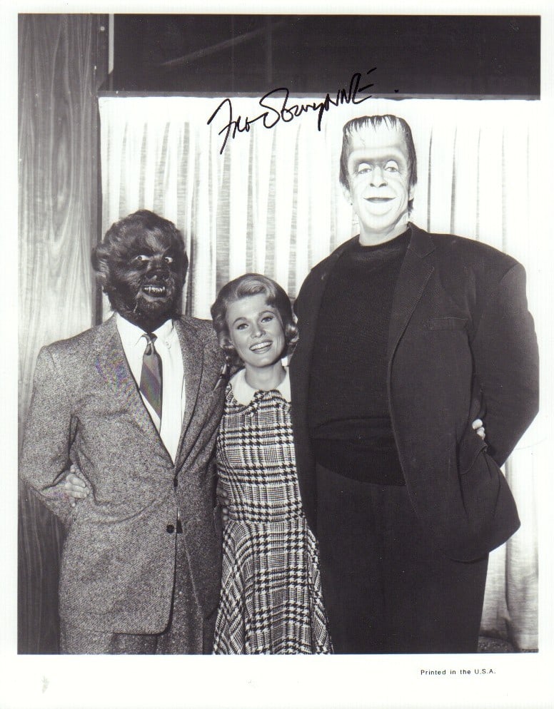 Fred Gwynne signed Munsters photograph (1 of 1)