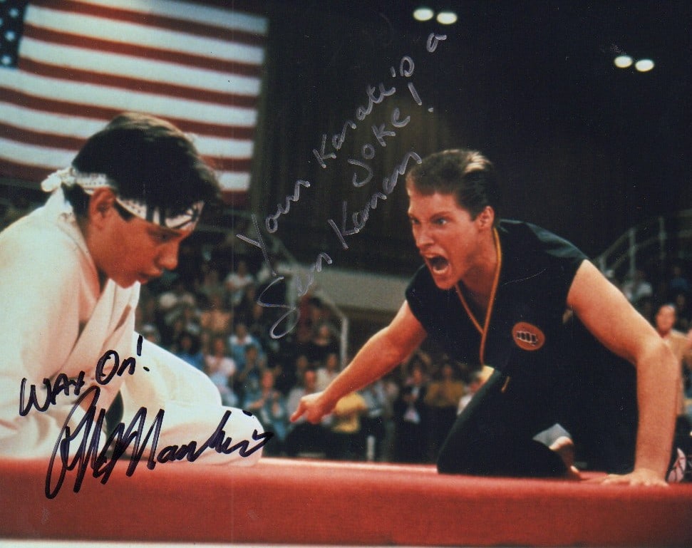 Karate Kid cast signed photograph (1 of 1)