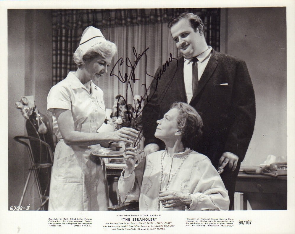 Victor Buono signed photograph (1 of 1)