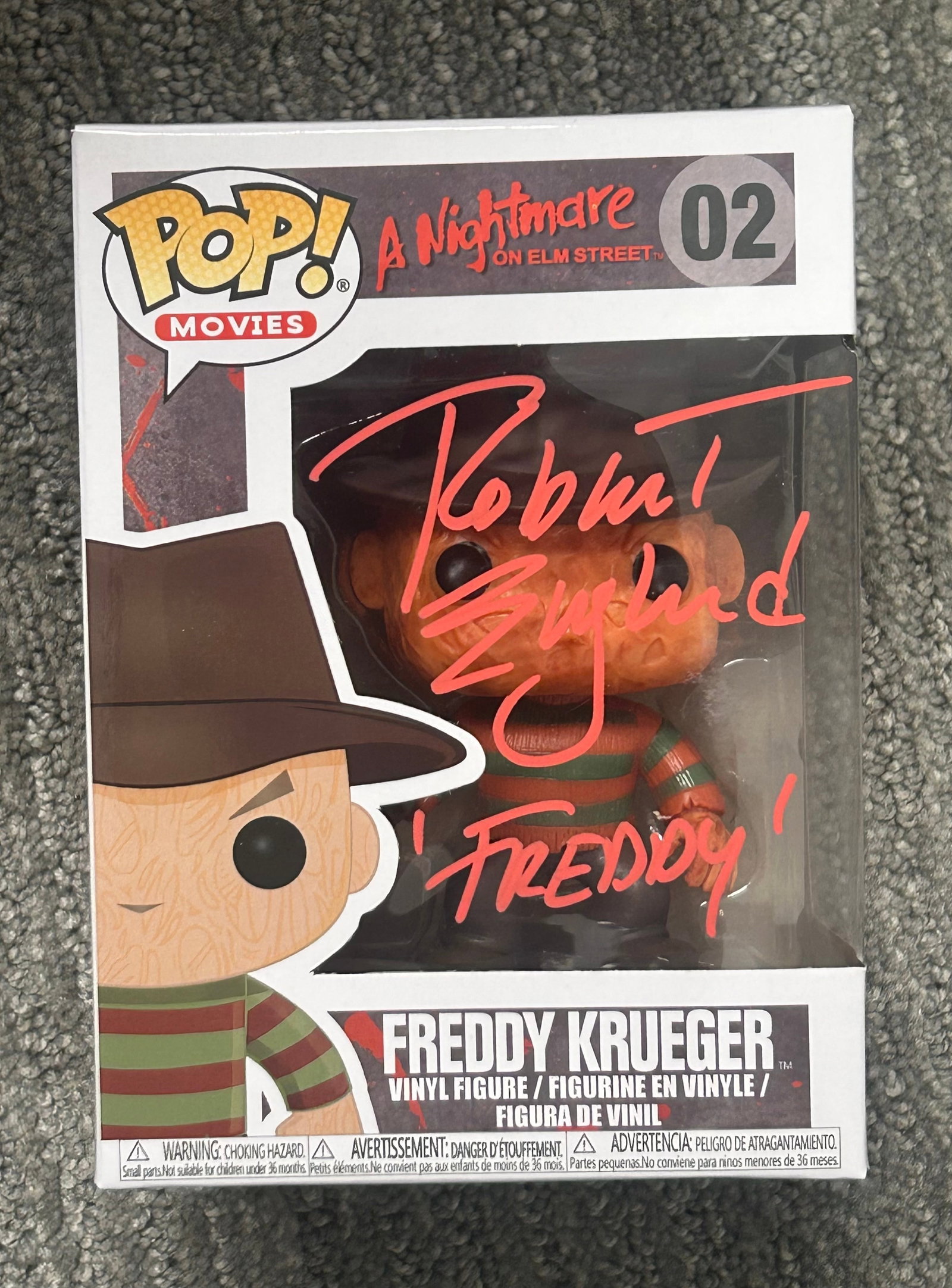 Robert Englund signed POP vinyl (1 of 1)