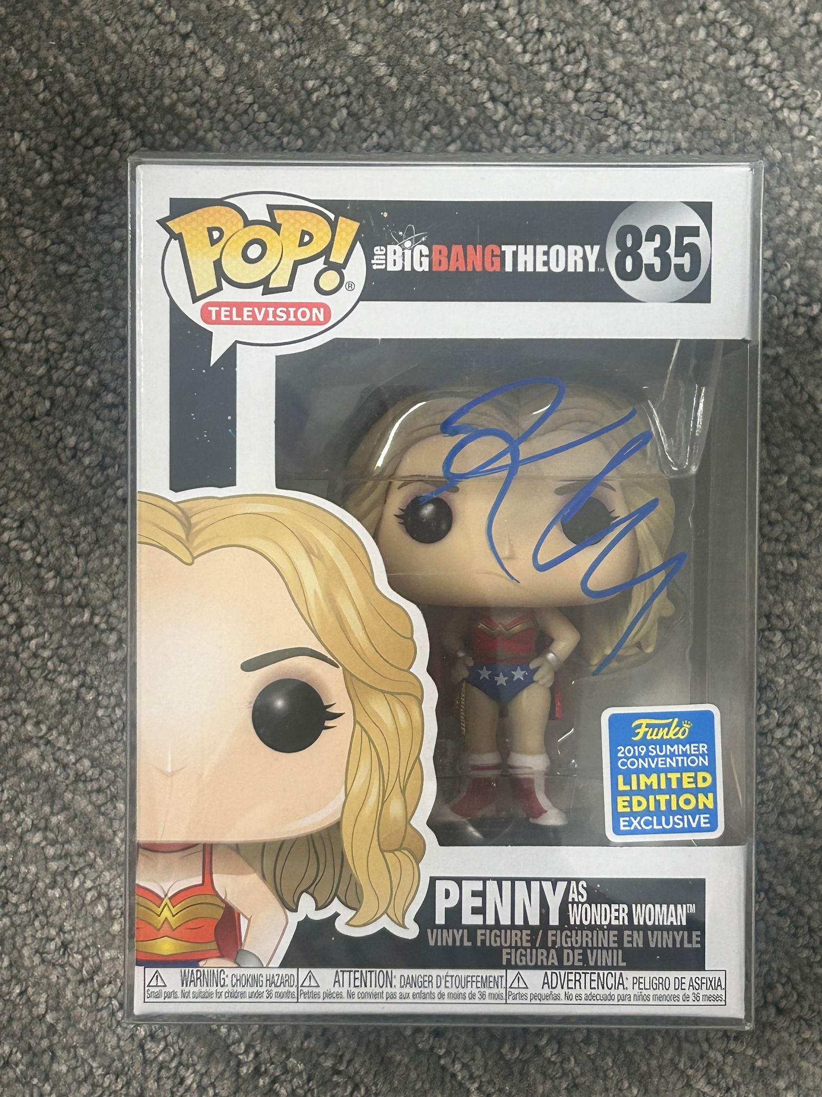 Kaley Cuoco signed POP vinyl (1 of 1)