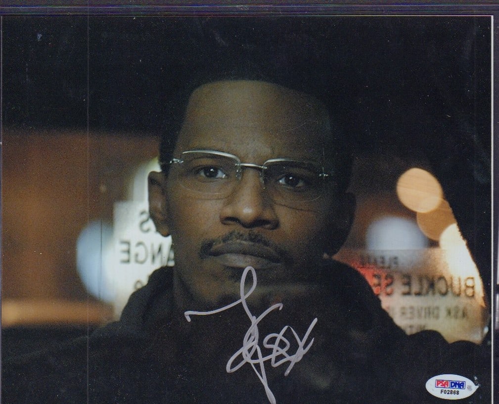 Jamie Foxx signed PSA photograph (1 of 1)