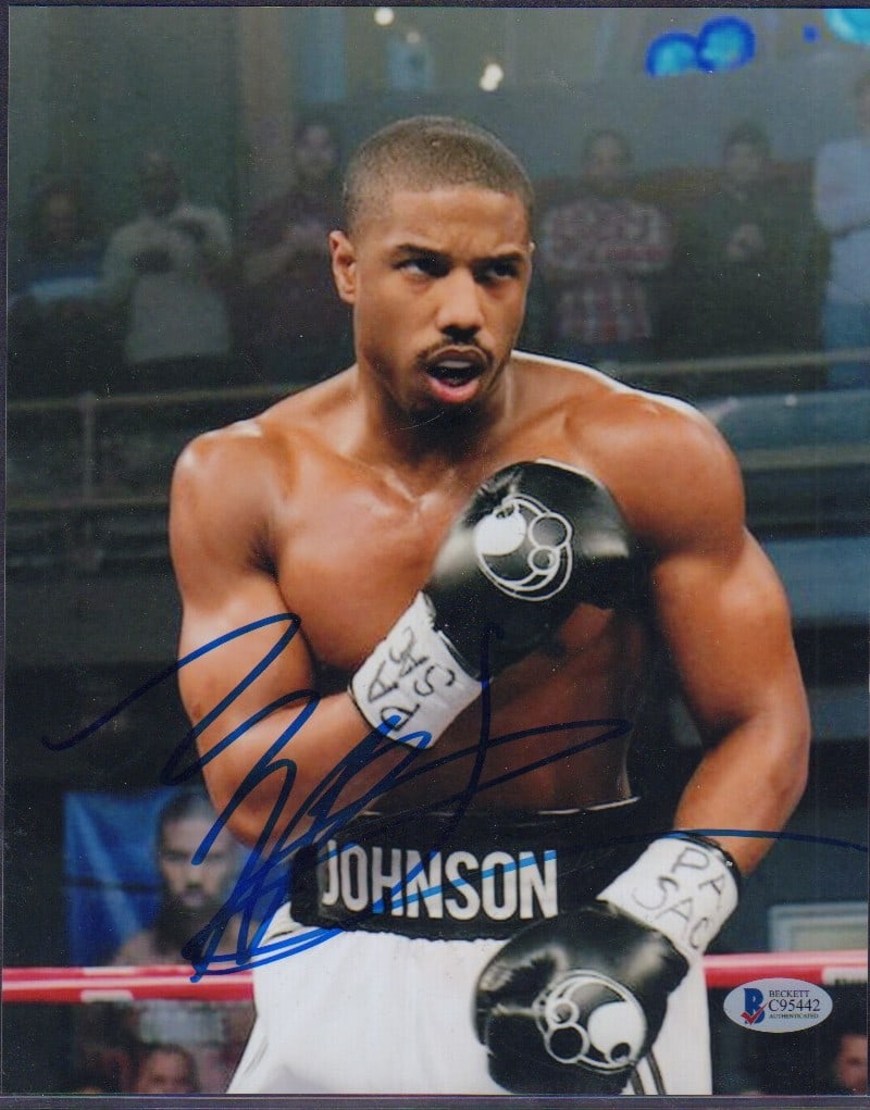 Michael B Jordan signed photograph (1 of 1)